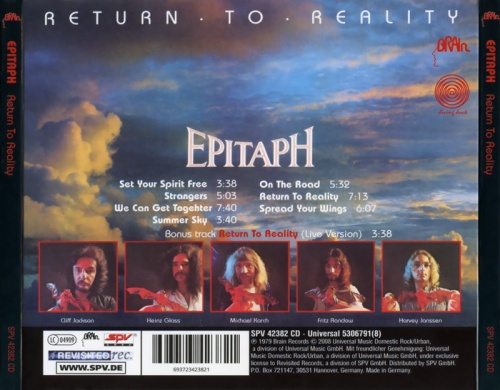 Epitaph - Return To Reality (1979)