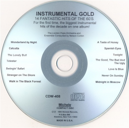 London Pops Orchestra - Instrumental Gold: 14 Fantastic Hits Of The 60's (1994) (Lossless + mp3)