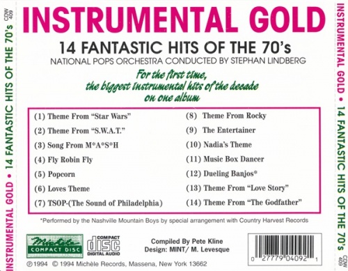 London Pops Orchestra - Instrumental Gold: 14 Fantastic Hits Of The 70's (1994) (Lossless + mp3)