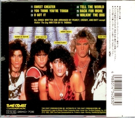 Ratt - Ratt (1983) [EP Japan 1-st Press + EP 1984] Lossless