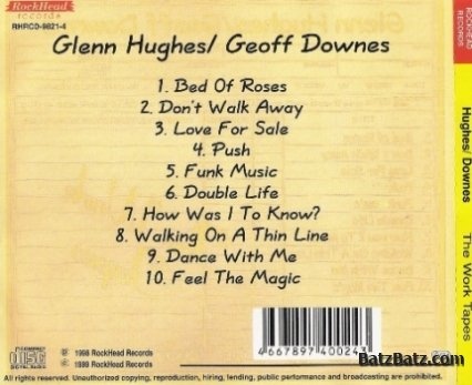 Glenn Hughes / Geoff Downes - The Work of Tapes (1998) Lossless