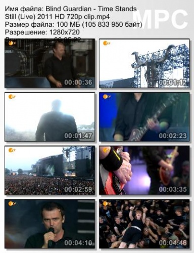 Blind Guardian - Time Stands Still (Live) 2011