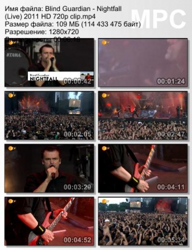 Blind Guardian - Nightfall (Live) 2011