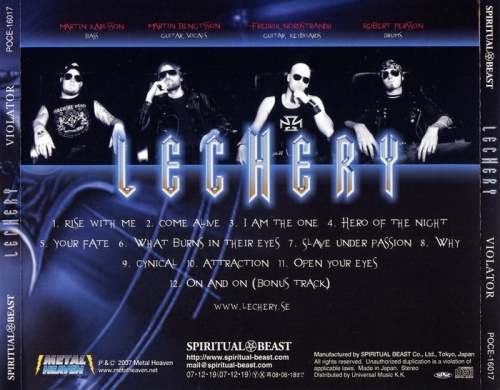 Lechery - Violator (2008) (Japanese Edition)