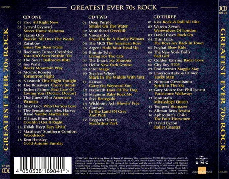 VA - Greatest Ever 70s Rock (2016)