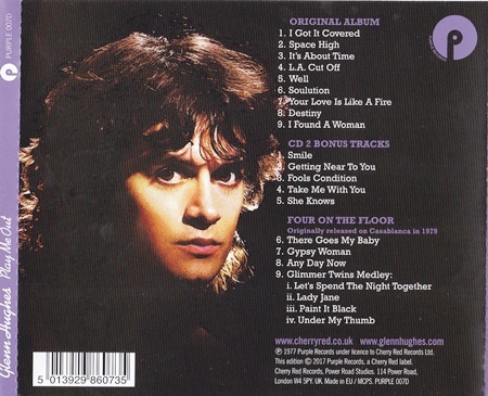 Glenn Hughes - Play Me Out / Four On The Floor (1976/1979)  [2CD Expanded Edit. 2017] Lossless