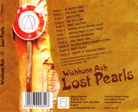 Wishbone Ash - Lost Pearls (2004) Lossless