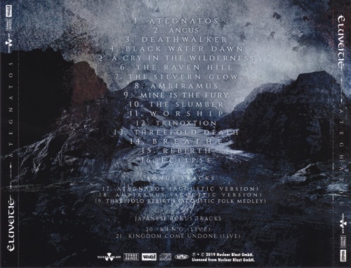 Eluveitie - Ategnatos [Japanese Edition] (2019) (Lossless)