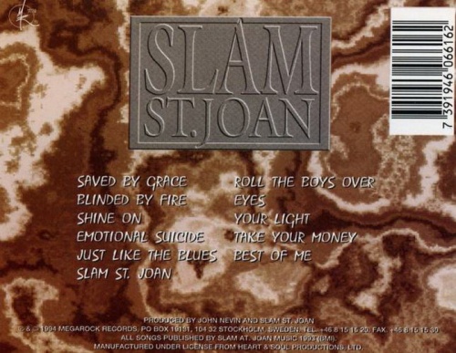 Slam St. Joan - Saved By Grace (1993)