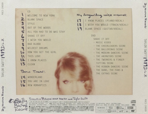 Taylor Swift - 1989 D.L.X. [Japanese Edition] (2014) (Lossless)