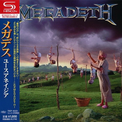 Megadeth - Youthanasia 1994 (Japanese SHM-CD 2013) (Lossless+Mp3)