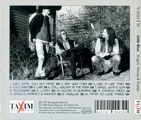Little Blue - Angels, Horses & Pirates (1997)