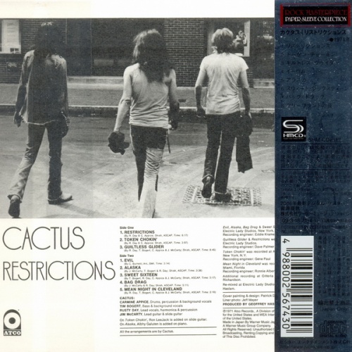 Cactus - Restrictions (1971)