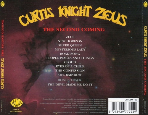 Curtis Knight Zeus - The Second Coming (1974)