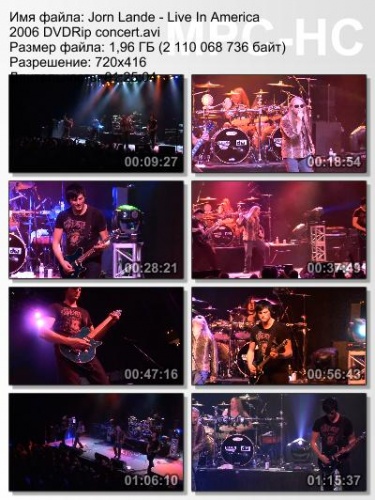 Jorn Lande - Live In America 2006 (DVDRip)