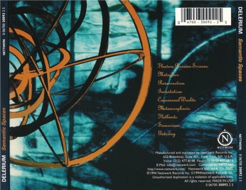 Delerium  Semantic Spases (1994) (lossless + mp3)