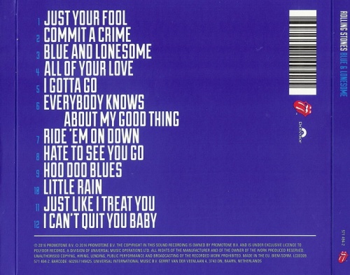 The Rolling Stones - Blue & Lonesome (2016) 
