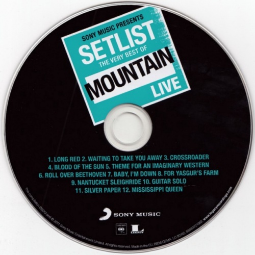 Mountain - Setlist: The Very Best Of Mountain Live (1969-73) (2011) Lossless