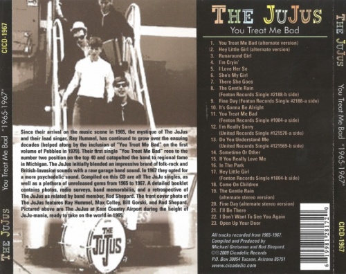 The JuJus - You Treat Me Bad (1965-67) (2009) Lossless