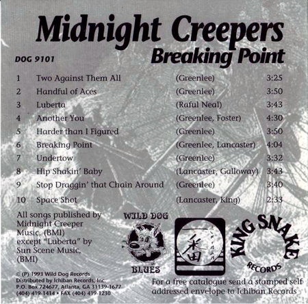 Midnight Creepers - Breaking Point(1993)