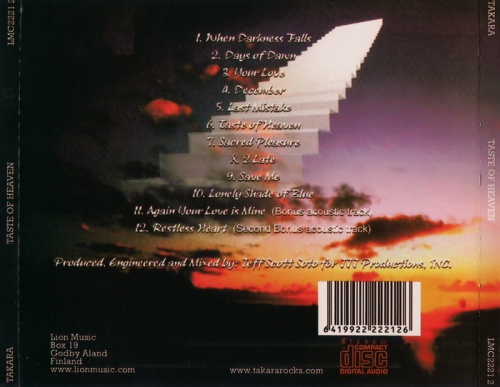 Takara - Taste Of Heaven (1995) .
