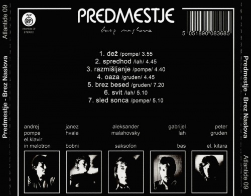 Predmestje - Brez Naslova (1977) (2014) lossless