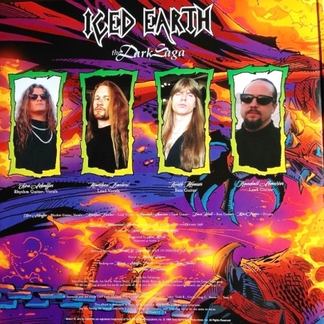 Iced Earth - The Dark Saga (1996) [LP Reissue 2015 / Vinyl Rip 24/192] Lossless