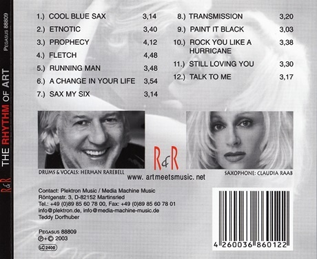 Herman Rarebell & Claudia Raab - The Rhythm Of Art (2003) Lossless Herman Rarebell & Claudia Raab - The Rhythm Of Art (2003) Lossless