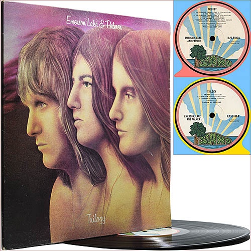 Emerson Lake and Palmer - Trilogy (1972) (Vinyl 1st press, Lossless)