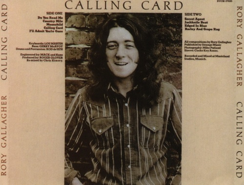 Rory Gallagher - Calling Card (1976)