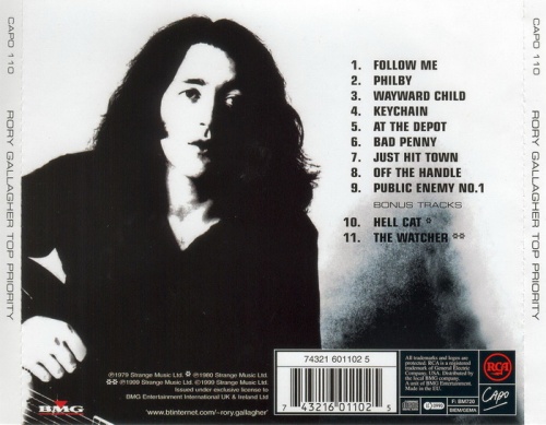 Rory Gallagher - Top Priority (1979)