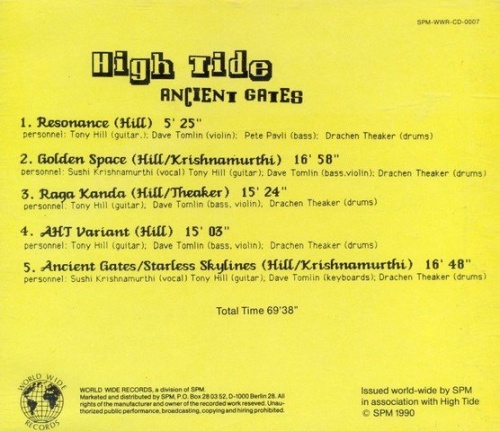 High Tide - Ancient Gates (1990) Lossless