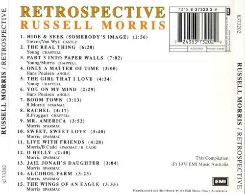 Russell Morris - Retrospective (1978) Lossless
