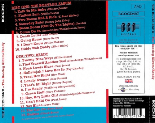 The Blues Band - The Bootleg Album / Ready (1980) (2000) 2CD Lossless