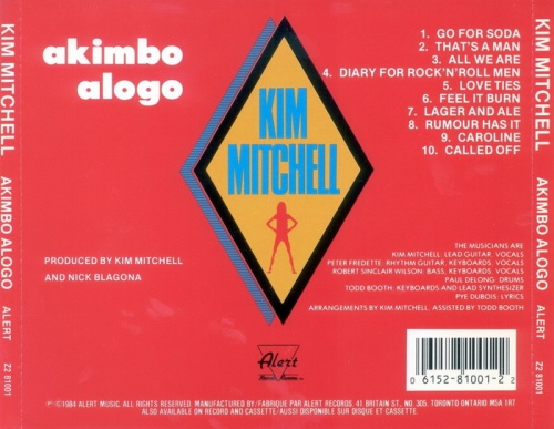 Kim Mitchell - Akimbo Alogo (1984)