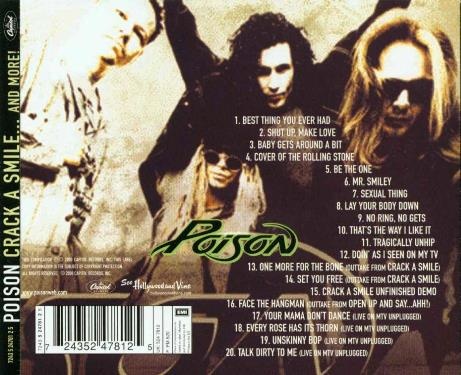 Poison - Crack A Smile... And More (2000) Lossless