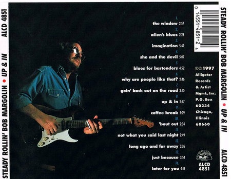 Steady Rollin' Bob Margolin - Up & In (1997)Lossless