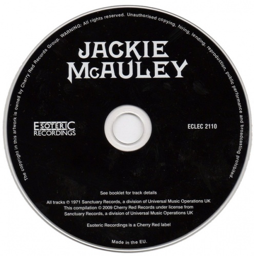 Jackie McAuley - Jackie McAuley (1971) (Remastered, 2009) Lossless