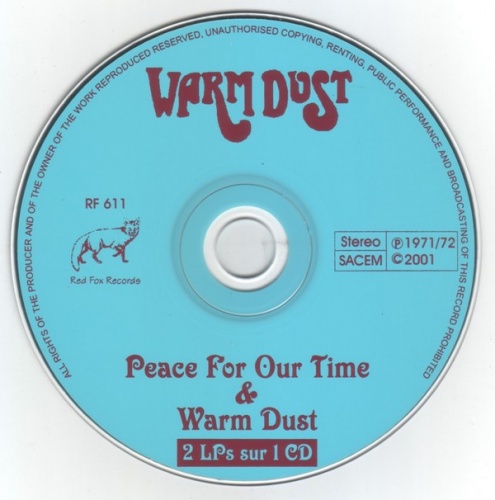 Warm Dust - Peace For Our Time / Warm Dust (1971-72) (2001) Lossless