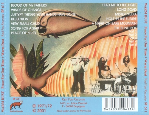 Warm Dust - Peace For Our Time / Warm Dust (1971-72) (2001) Lossless