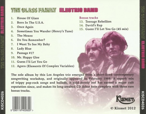 The Glass Family - Electric Band (1969) (Reissue, 2012) Lossless