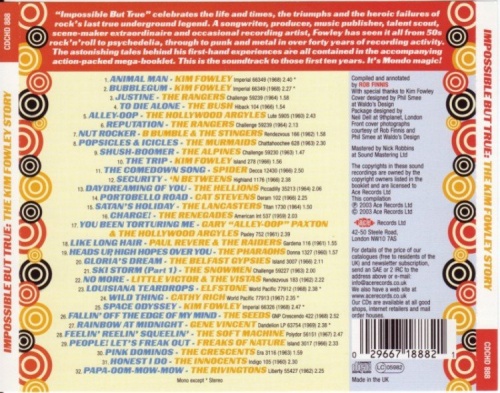 V.A - Impossible But True: The Kim Fowley Story (1960-69) (2003) Lossless
