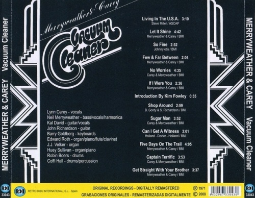 Merryweather & Carey - Vacuum Cleaner (1971) (2008) Lossless