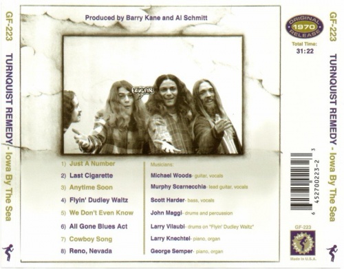 Turnquist Remedy - Iowa By The Sea (1970) (2006) Lossless