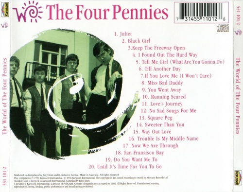 The Four Pennies - The World Of The Four Pennies (1963-66) (Compilation,1996) Lossless
