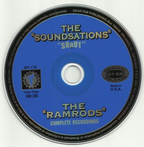 The Soundsations / The Ramrods - Shout Including The Ramrods Complete Recordings (1961-66) [2001]Lossless