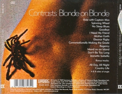 Blonde on Blonde - Contrasts (1969) (2010) Lossless