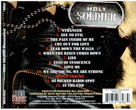 Holy Soldier - Holy Soldier (1990) [Japan Press + USA Reissue 2019] Lossless