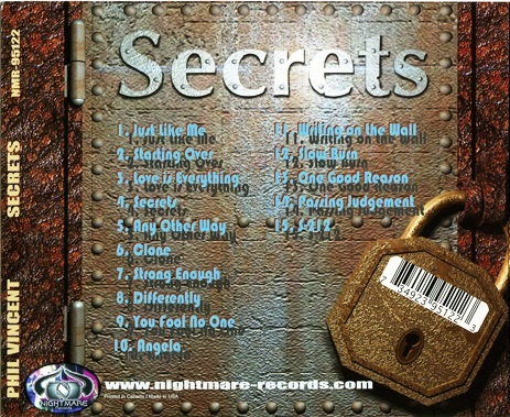 Phil Vincent - Secrets (2004) Lossless