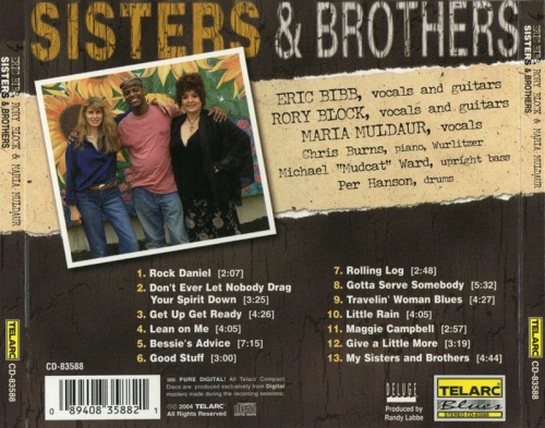 Eric Bibb, Rory Block, Maria Muldaur  Sisters & Brothers (2004) Lossless